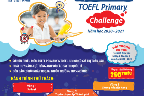Phát động cuộc thi Tiếng anh quốc tế  TOEFL Challenge 2020-2021
