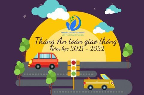 Liên đội Trường Tiểu học Vạn Phúc phát động tháng An toàn giao thông năm học 2021 - 2022